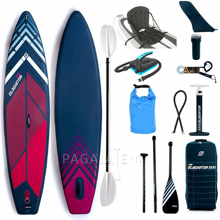 Paddleboard GLADIATOR PRO 11'4 s pádlem - nafukovací