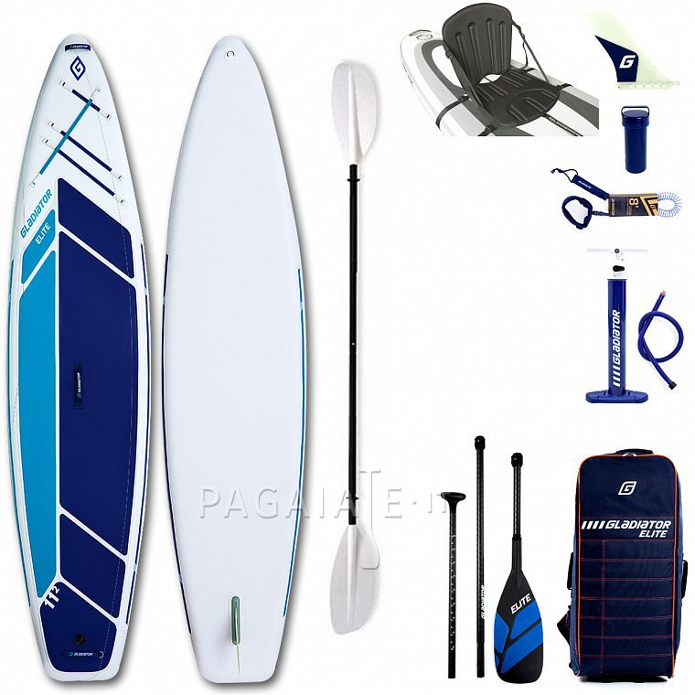 Paddleboard GLADIATOR ELITE 11'2 TOURING s karbon pádlem - nafukovací paddleboard