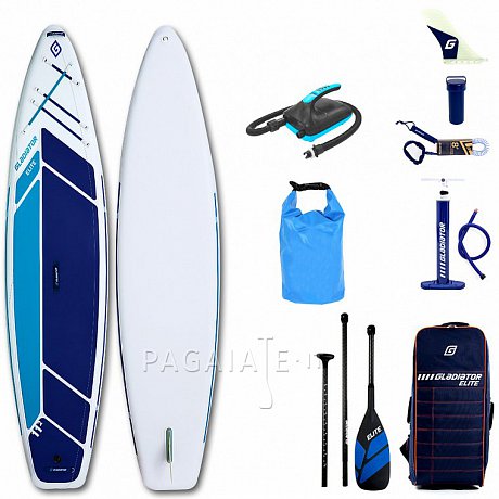 SUP GLADIATOR ELITE 11'2 con pagaia in carbonio - SUP gonfiabile