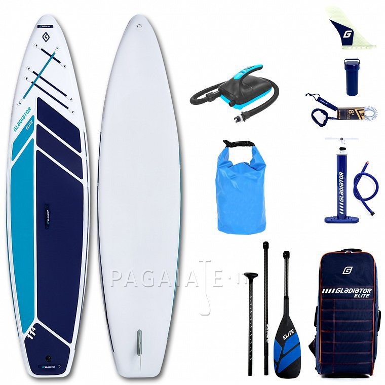 SUP GLADIATOR ELITE 11'4 con pagaia carbon - SUP gonfiabile