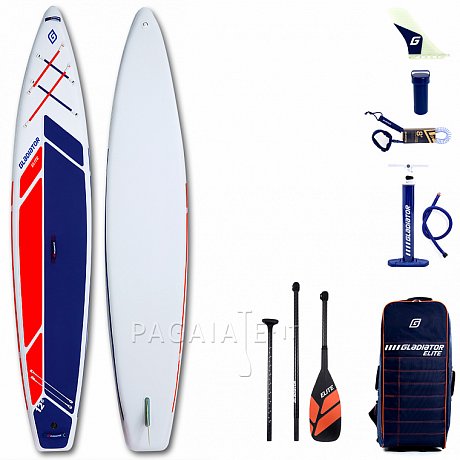 SUP GLADIATOR ELITE 12'6 Sport con pagaia carbon - SUP gonfiabile