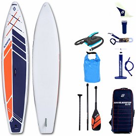 SUP GLADIATOR ELITE 12'6 Touring con pagaia carbon - SUP gonfiabile