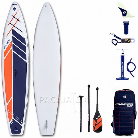 SUP GLADIATOR ELITE 12'6 Touring con pagaia carbon - SUP gonfiabile