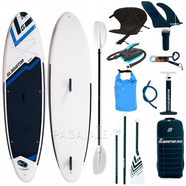 Paddleboard GLADIATOR Wind 10’7  SC - nafukovací paddleboard
