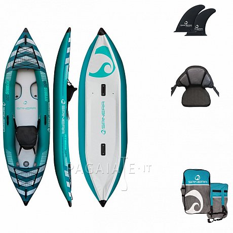 Kayak SPINERA HYBRIS 320 - kayak gonfiabile 1 posto