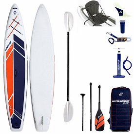 SUP GLADIATOR ELITE 12'6 Light con pagaia carbon - SUP gonfiabile