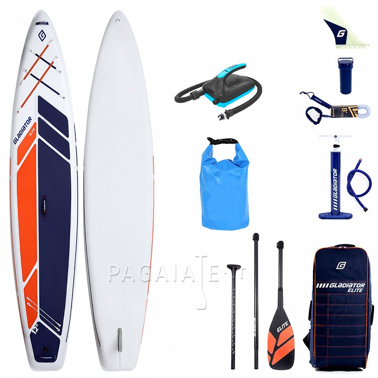 SUP GLADIATOR ELITE 12'6 Light con pagaia carbon - SUP gonfiabile