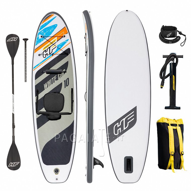 Paddleboard HYDRO FORCE WHITE CAP COMBO 10'0 s pádlem - nafukovací paddleboard