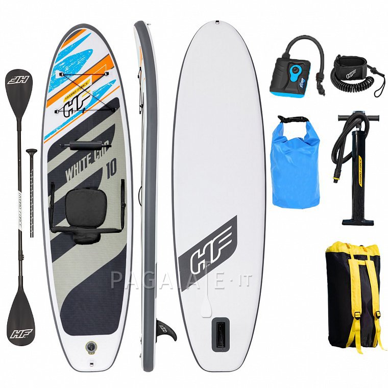 Paddleboard HYDRO FORCE WHITE CAP COMBO 10'0 s pádlem - nafukovací paddleboard