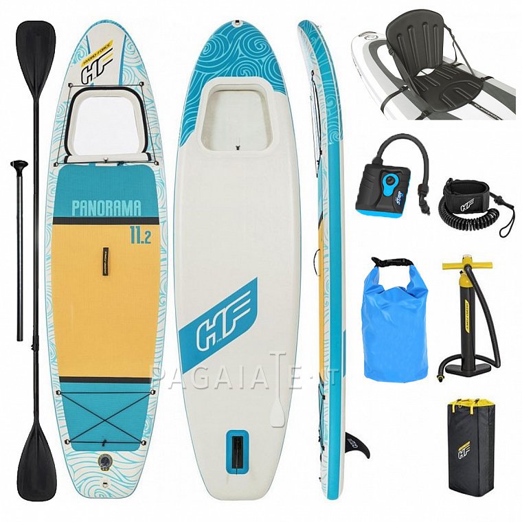 Paddleboard HYDRO FORCE PANORAMA 11'2 s pádlem - nafukovací paddleboard