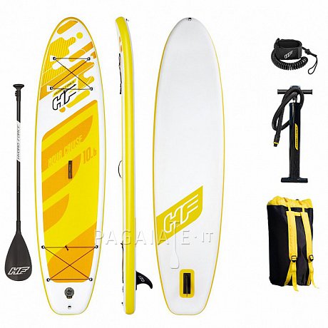 SUP HYDRO FORCE AQUA CRUISER TECH 10'6 con pagaia - SUP gonfiabile