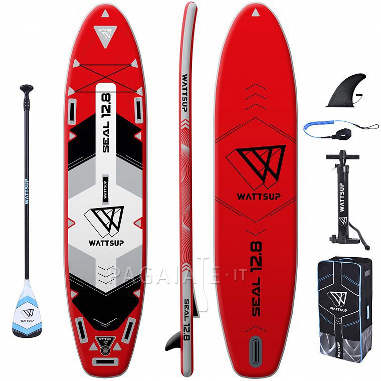 Paddleboard WATTSUP SEAL 12'8 s pádlem - nafukovací paddleboard