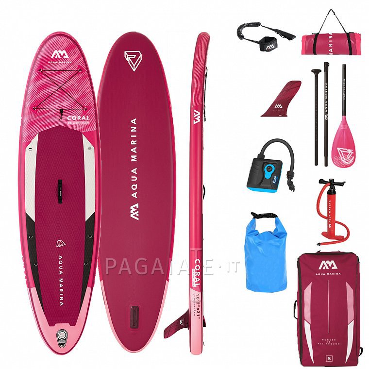 Paddleboard AQUA MARINA CORAL 10'2 model 2022 - nafukovací paddleboard