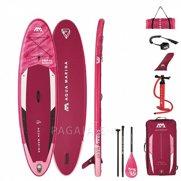 Paddleboard AQUA MARINA CORAL 10'2 model 2022 - nafukovací paddleboard