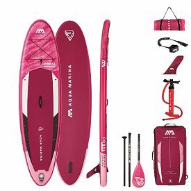 SUP AQUA MARINA CORAL 10'2 modello 2022 - SUP gonfiabile