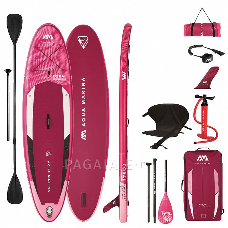 Paddleboard AQUA MARINA CORAL 10'2 model 2022 - nafukovací paddleboard