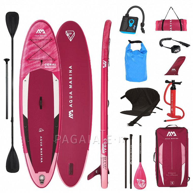 Paddleboard AQUA MARINA CORAL 10'2 model 2022 - nafukovací paddleboard