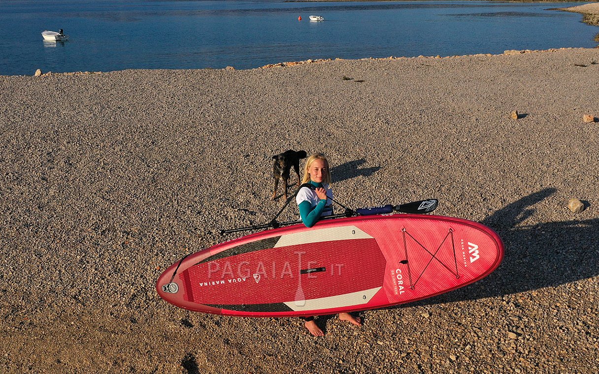 SUP AQUA MARINA CORAL 10'2 modello 2022 - SUP gonfiabile