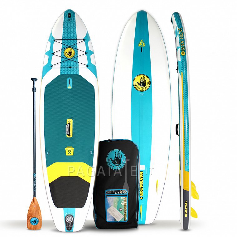 Paddleboard BODY GLOVE Navigator+ 11'0 s pádlem - nafukovací paddleboard