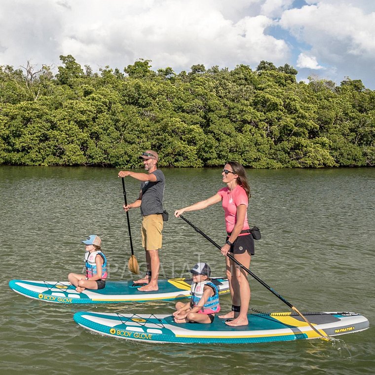 Paddleboard BODY GLOVE Navigator+ 11'0 s pádlem - nafukovací paddleboard