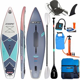 SUP STX Pure Tourer 11'6 x 32 con pagaia 2022 - SUP gonfiabile