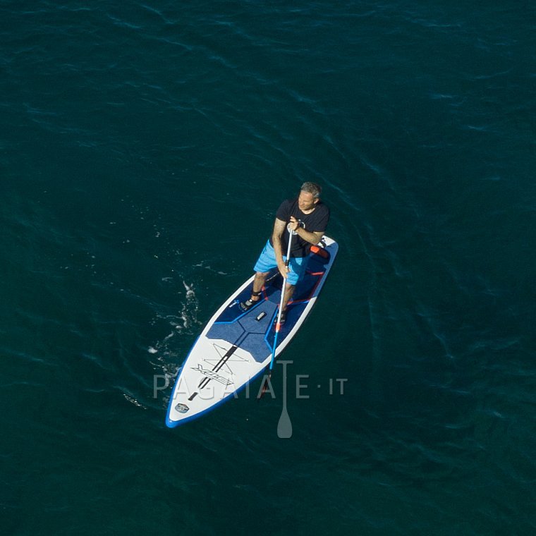 STX WS Tourer 11'6 WindSUP s pádlem - nafukovací paddleboard a windsurfing