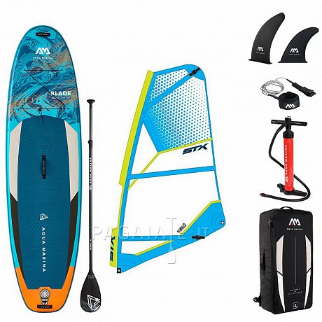 SUP AQUA MARINA Blade 10'6 modelo 2022 con vela STX - SUP gonfiabile, WindSUP