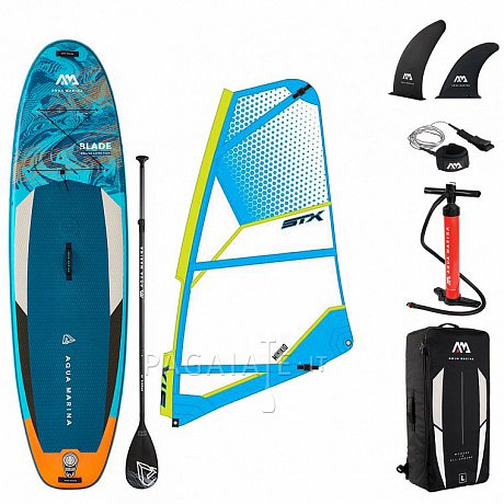 SUP AQUA MARINA Blade 10'6 modelo 2022 con vela STX - SUP gonfiabile, WindSUP