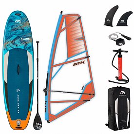 SUP AQUA MARINA Blade 10'6 modelo 2022 con vela STX - SUP gonfiabile, WindSUP