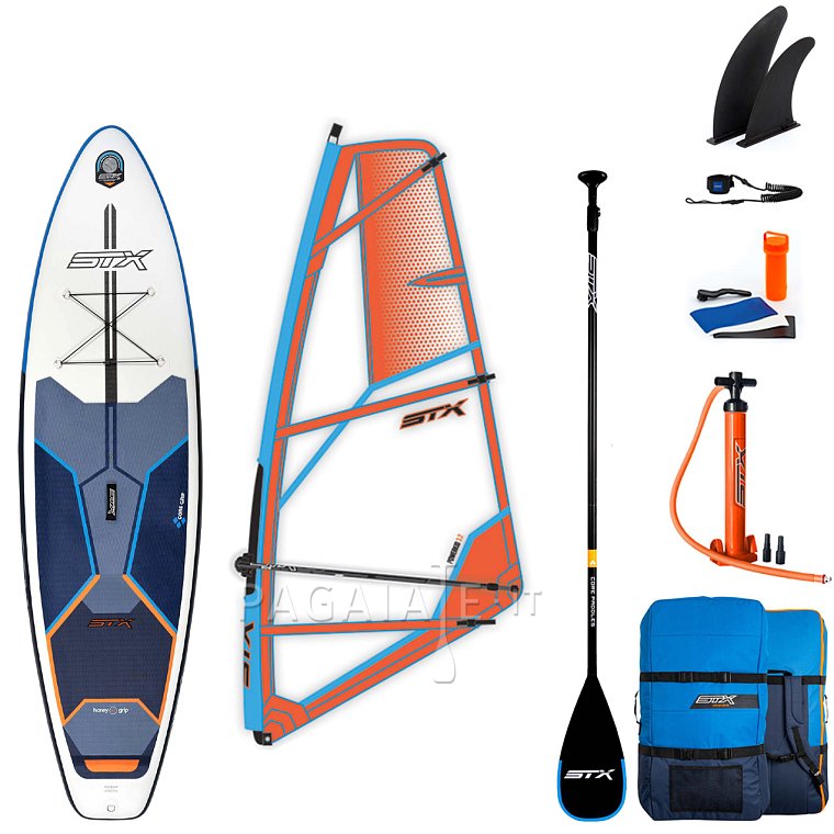 SUP STX Hybrid Cruiser 10’8” completo di vela e pagaia - SUP gonfiabile, WindSUP