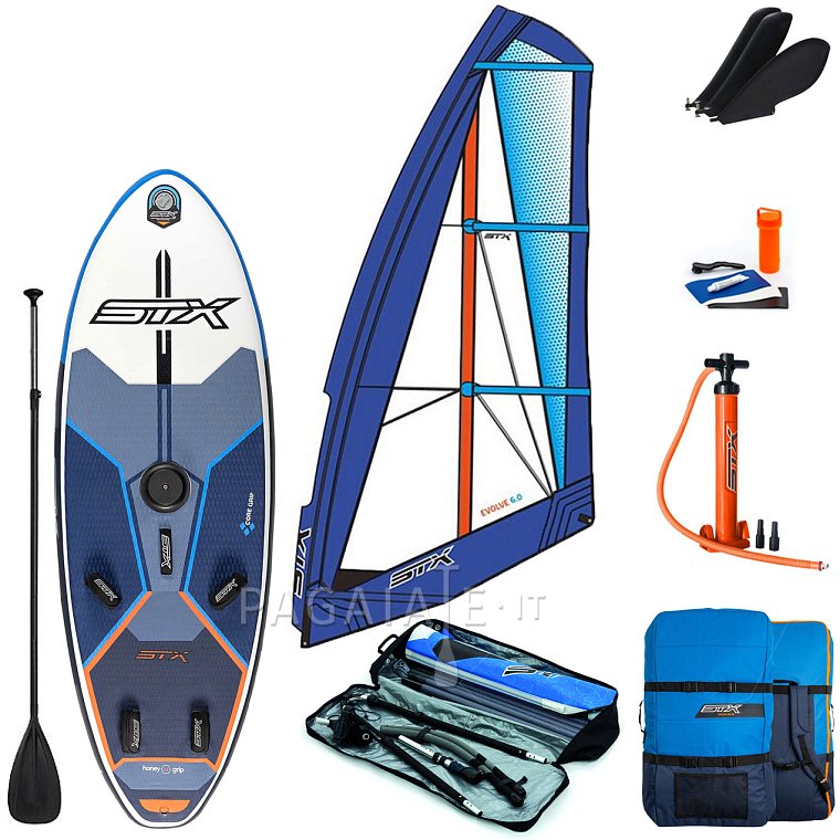 Windsurfing STX WS 250 FREERIDE 2022 komplet s plachtou- nafukovací paddleboard