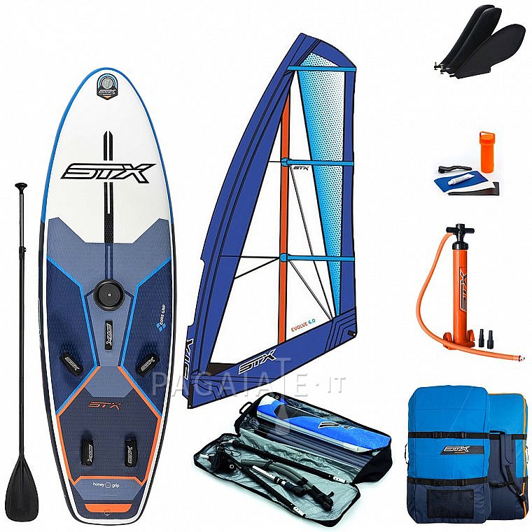 Windsurf STX WS 280 FREERIDE 2022 completo con vela e tavola SUP gonfiabile