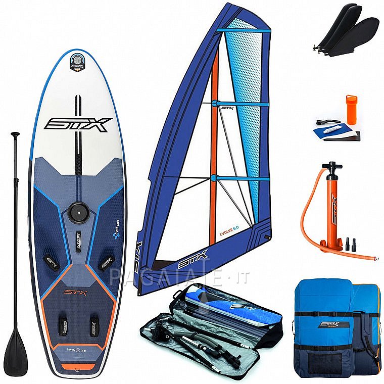 Windsurf STX WS 280 FREERIDE 2022 completo con vela e tavola SUP gonfiabile