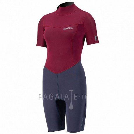 Neoprene donna PROLIMIT Edge Shorty Navy/Wine