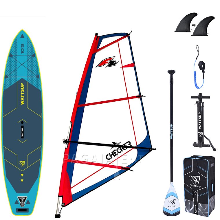 SUP WATTSUP  MAKO 10'5'' WINDSUP con vela - SUP gonfiabile