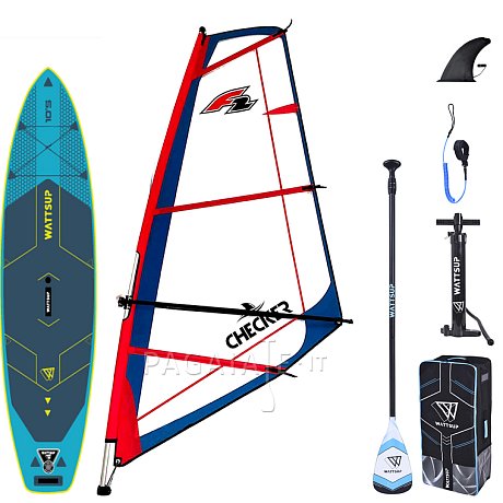 SUP WATTSUP  MAKO 10'5'' WINDSUP con vela - SUP gonfiabile