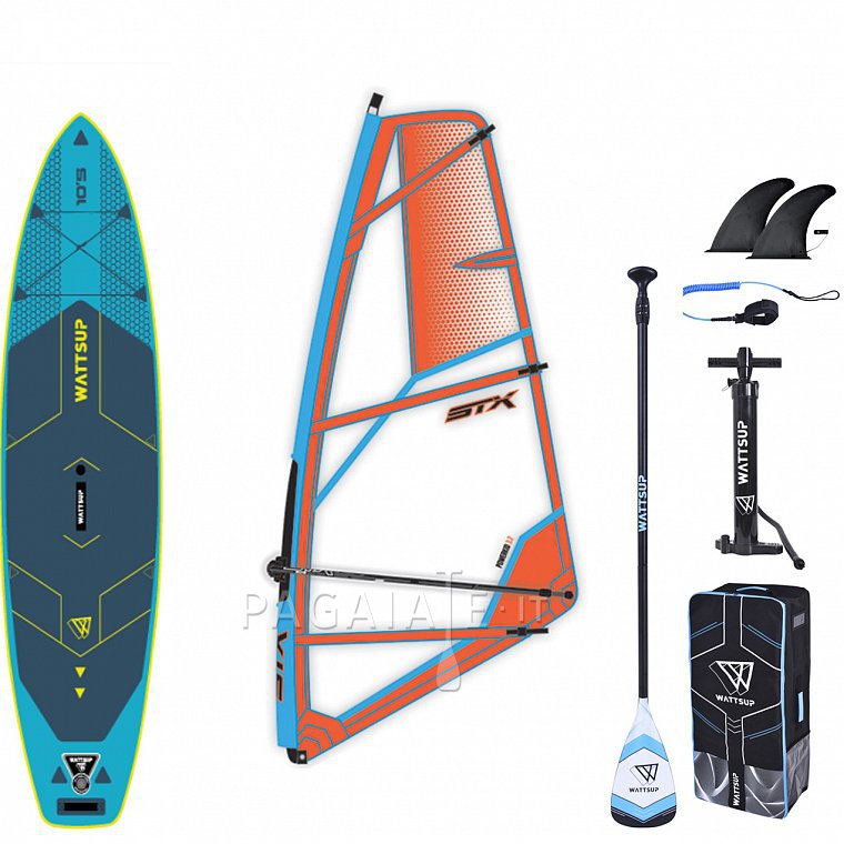 Paddleboard WATTSUP  MAKO 10'5'' WINDSUP - nafukovací paddleboard s pádlem