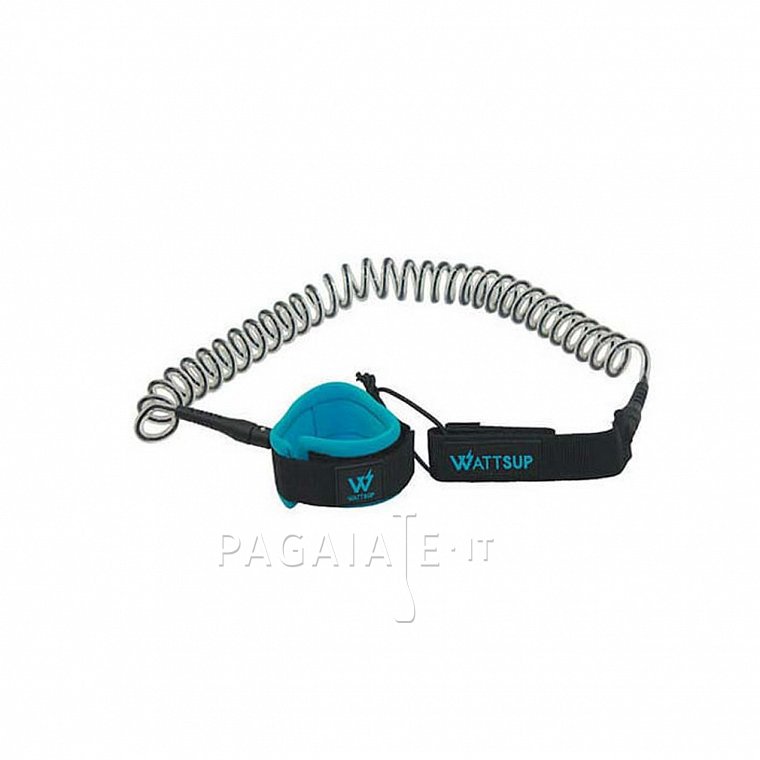 Pojistný řemínek WATTSUP Coil Leash 10' - pojistný řemínek pro paddleboardy