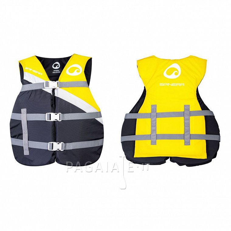 Záchranná dětská plovací vesta SPINERA Nylon black/yellow