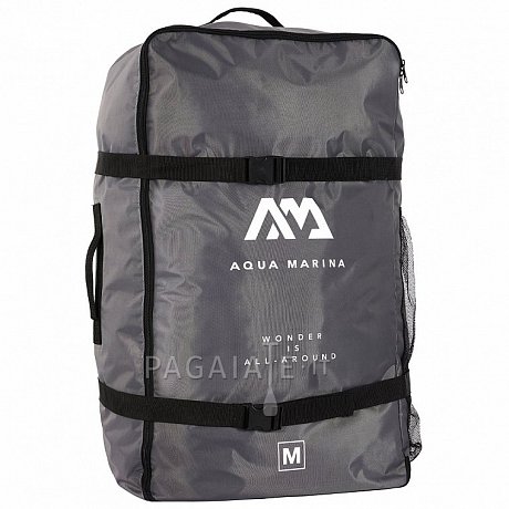 Zaino da trasporto AQUA MARINA ZIP BACKPACK per kayak gonfiabile multiposto o un SUP gonfiabile grande