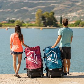 Zaino AQUA MARINA Premium 90l con le ruote - blu