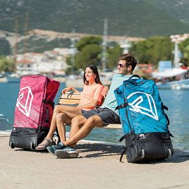 Zaino AQUA MARINA Premium 90l con le ruote - blu