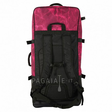 Zaino da trasporto AQUA MARINA Premium 90l con le ruote - rosso