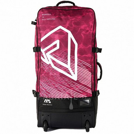 Zaino da trasporto AQUA MARINA Premium 90l con le ruote - rosso