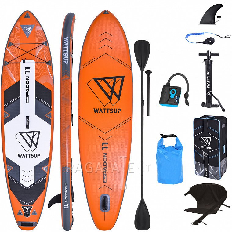 Paddleboard WATTSUP ESPADON 11'0 - nafukovací paddleboard s pádlem