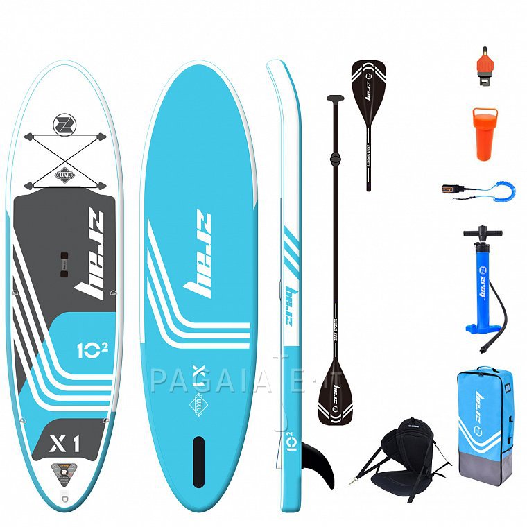 Paddleboard ZRAY X1 X-Rider 10'2 s pádlem 2021 - nafukovací paddleboard