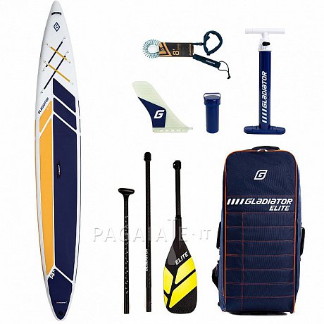 SUP GLADIATOR ELITE 14' Race con pagaia carbon modello 2022  - SUP gonfiabile