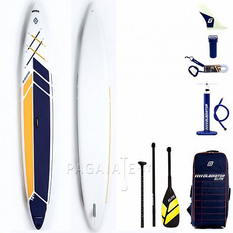 SUP GLADIATOR ELITE 14' Race con pagaia carbon modello 2022  - SUP gonfiabile