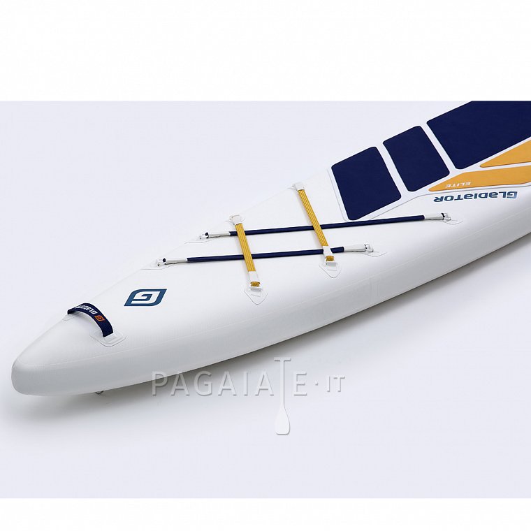 Paddleboard GLADIATOR ELITE 14' Race s karbon pádlem model 2022  - nafukovací