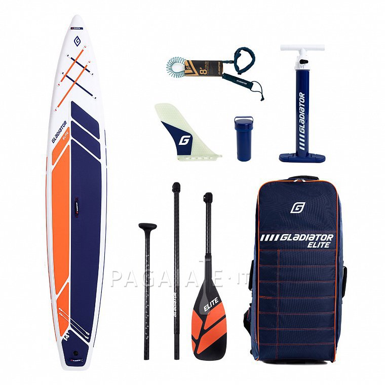 Paddleboard GLADIATOR ELITE 14' Touring s karbon pádlem model 2022  - nafukovací